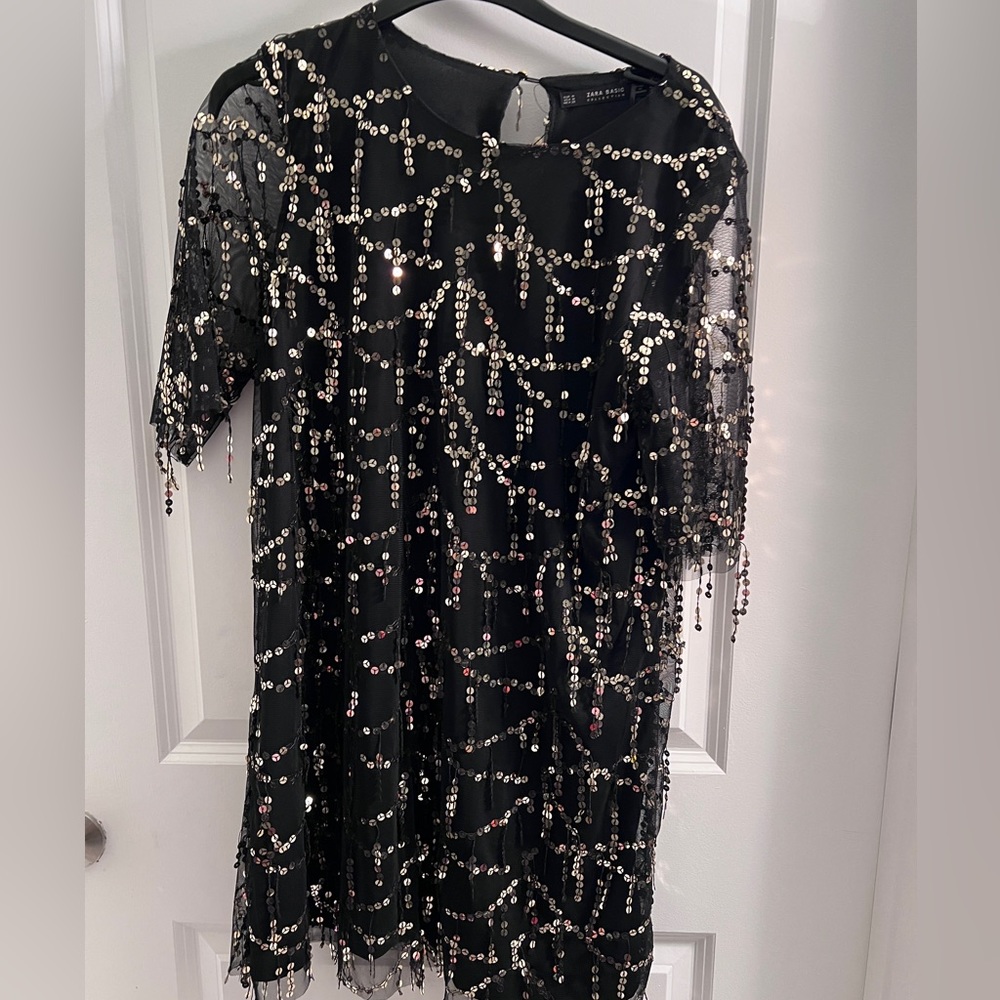 Zara sequined dress
